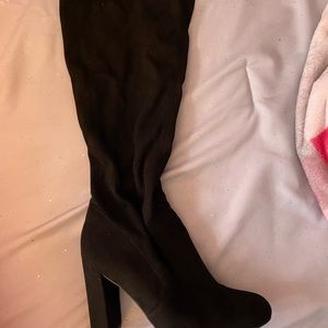 Black new boots